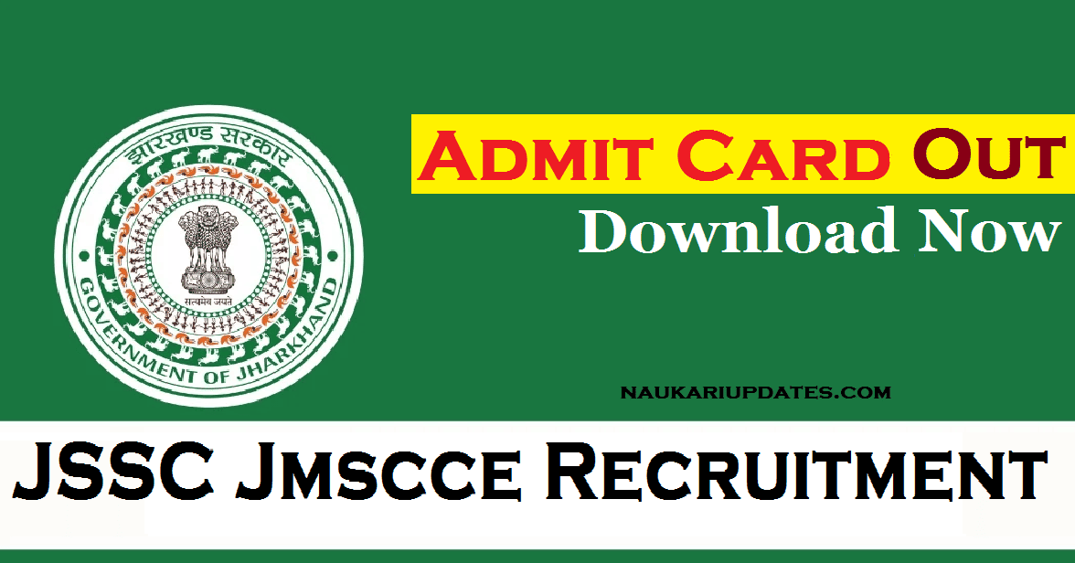 JSSC JMSCCE Recruitment Re-Exam Admit Card Released 2023