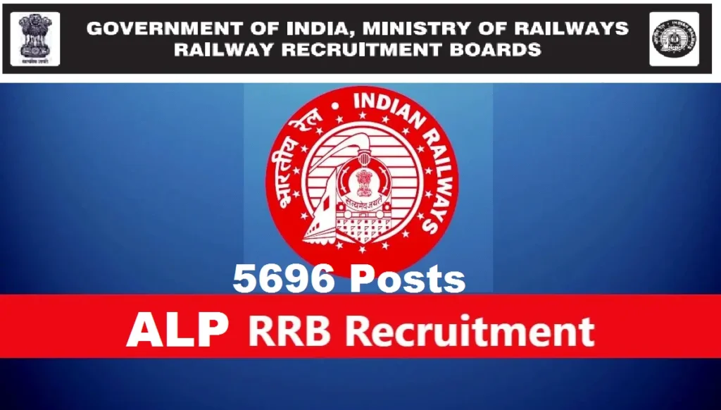 RRB ALP भर्ती 5696 Posts in Hindi, Syllabus, Age Limit Apply Now