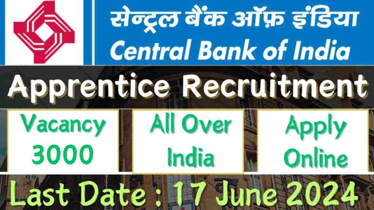 Central Bank of India Recruitment