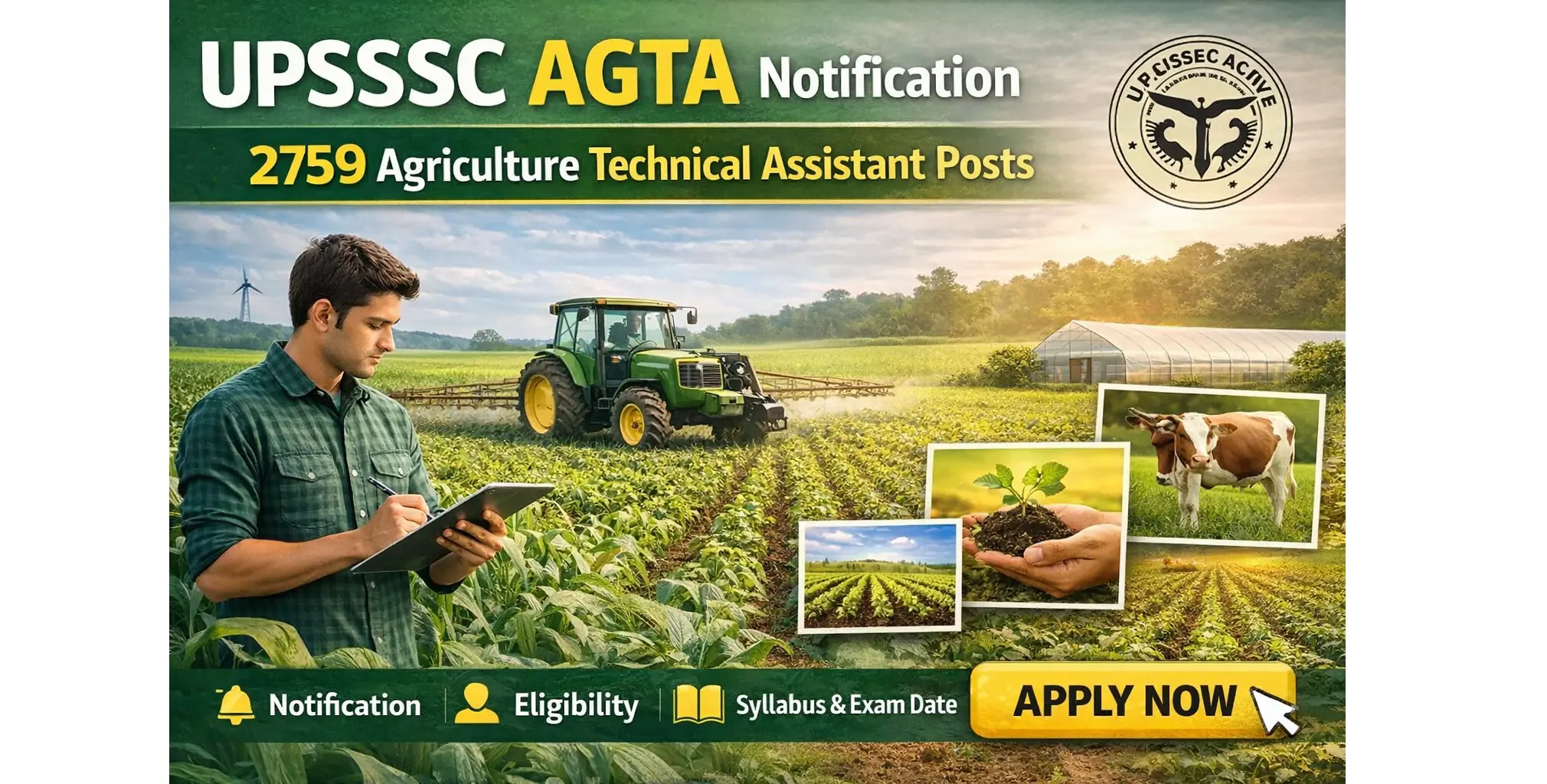 UPSSSC AGTA Recruitment 2026 Syllabus