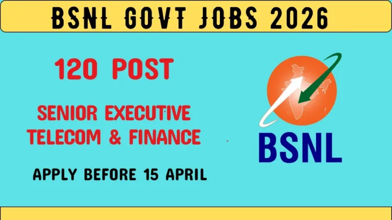 BSNL Recruitment 2026 Syllabus, Exam Pattern, Eligibility, Salary, How to Apply