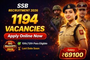 SSB Constable HC SI Recruitment 2026